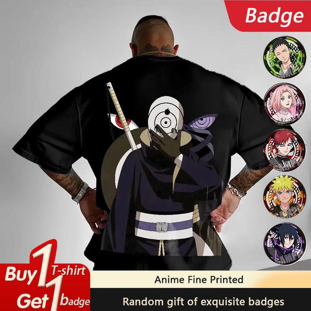 Camiseta Anime Naruto - Uchiha Obito