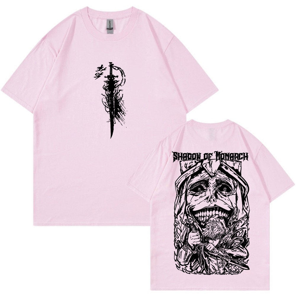 Camiseta Anime Solo Leveling variadas