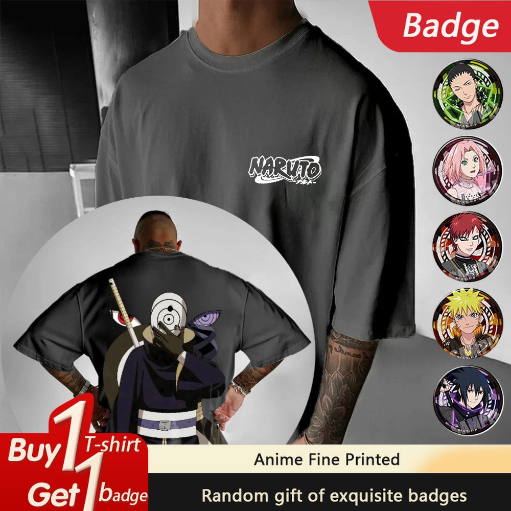Camiseta Anime Naruto - Uchiha Obito