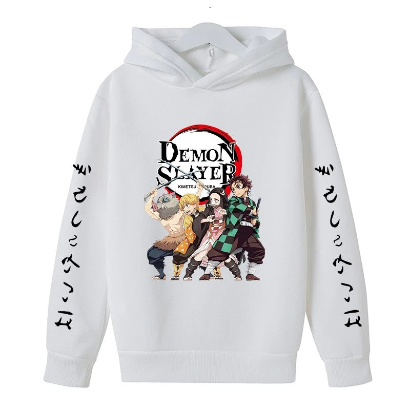 Moletom Anime Demon Slayer - Tamanho Infantil
