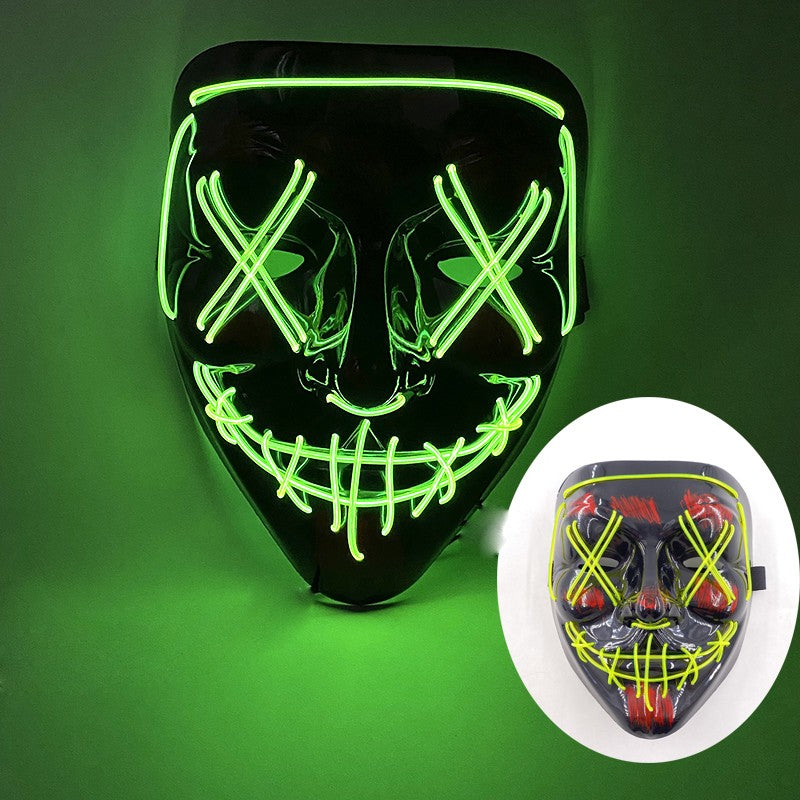 Máscara luminosa brilhante Varios Modelos