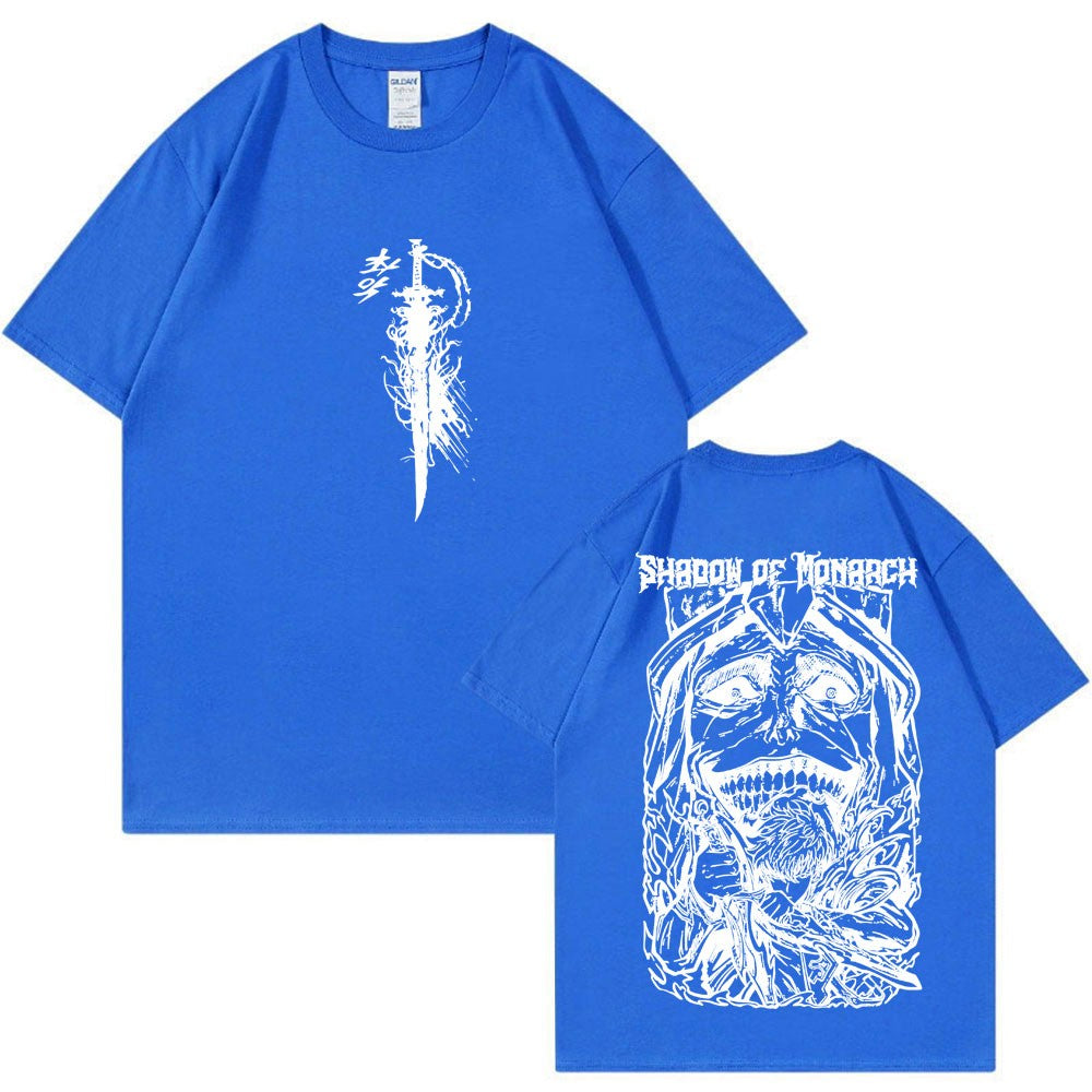 Camiseta Anime Solo Leveling variadas