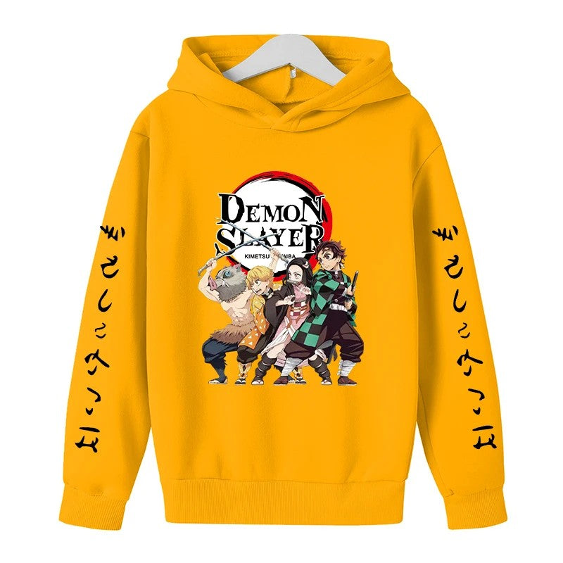 Moletom Anime Demon Slayer - Tamanho Infantil
