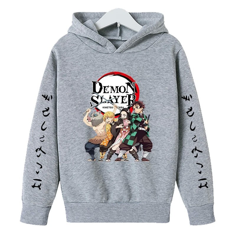 Moletom Anime Demon Slayer - Tamanho Infantil