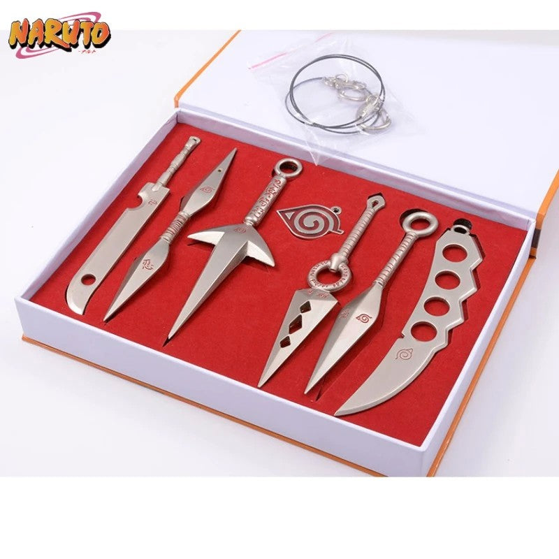 Anime Naruto - Periférico Cosplay Kunai Shuriken