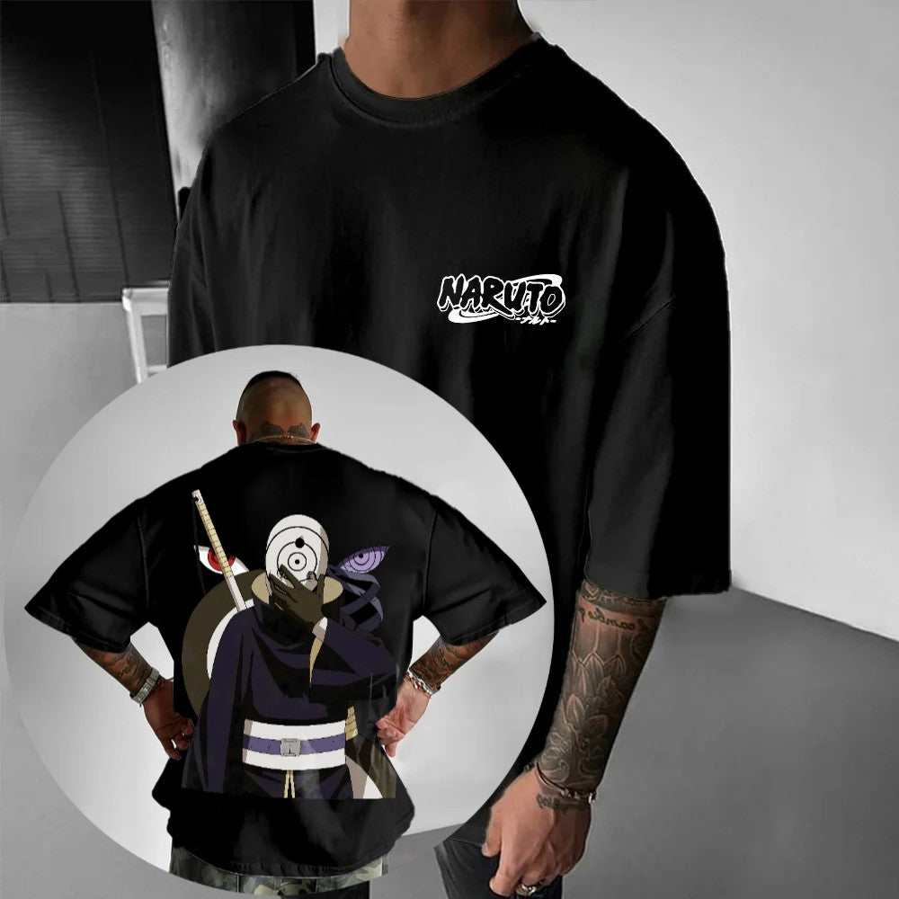 Camiseta Anime Naruto - Uchiha Obito
