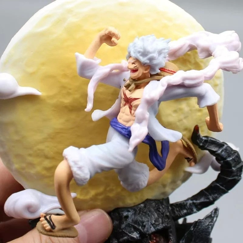 Action FIgure - Luffy One Piece Estilo Gear 5