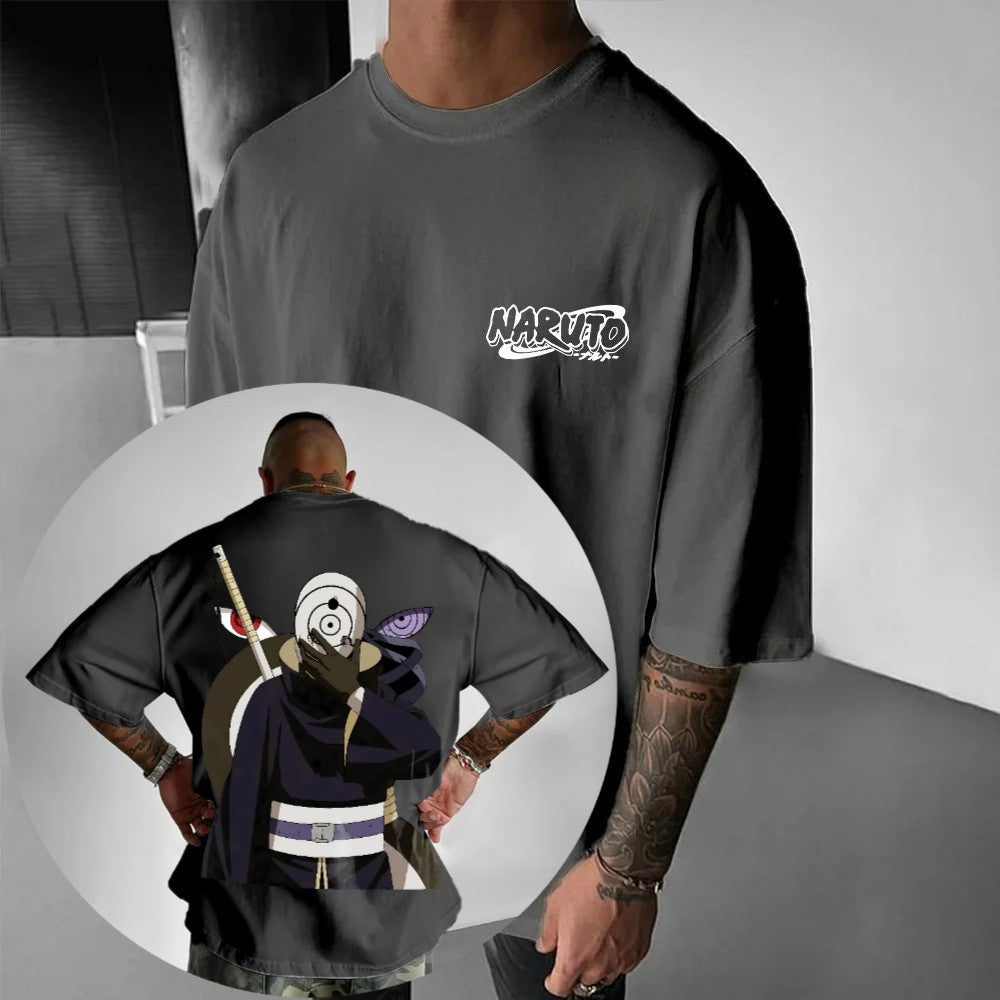 Camiseta Anime Naruto - Uchiha Obito