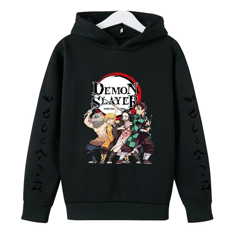 Moletom Anime Demon Slayer - Tamanho Infantil