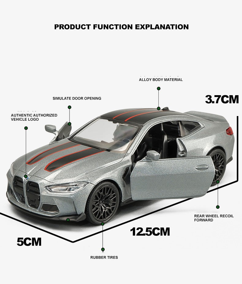 Carro em Miniatura 1:36 BMW M4 - M3