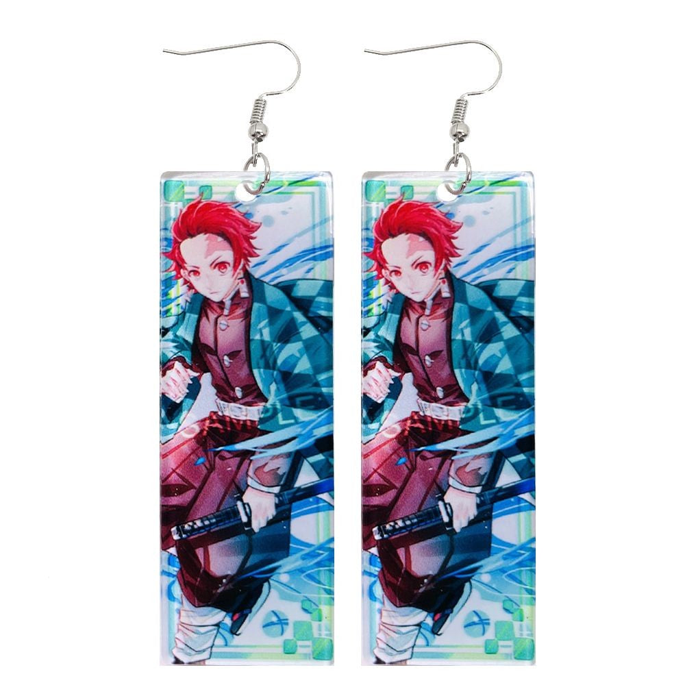 Brincos Demon Slayer Kamado Tanjirou