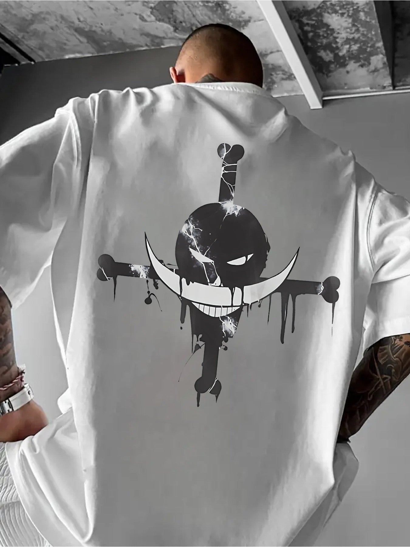 Camiseta One Piece Barba Branca