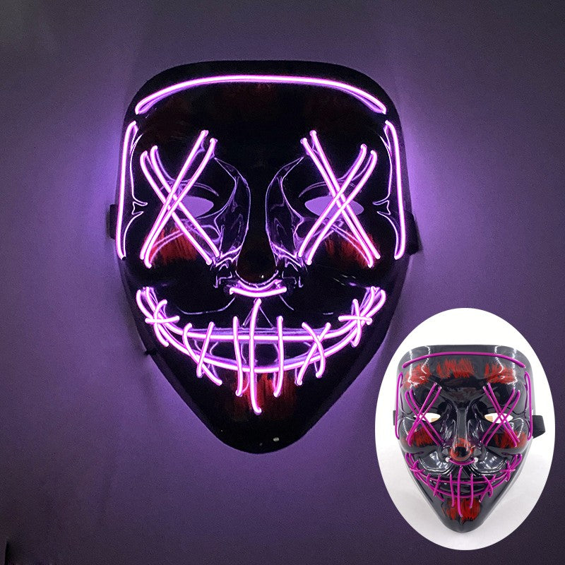 Máscara luminosa brilhante Varios Modelos