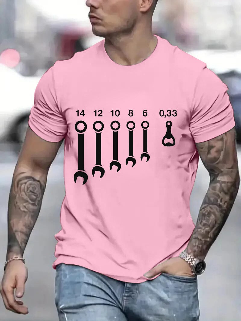 Camisetas Masculina chaves abridor de garrafa