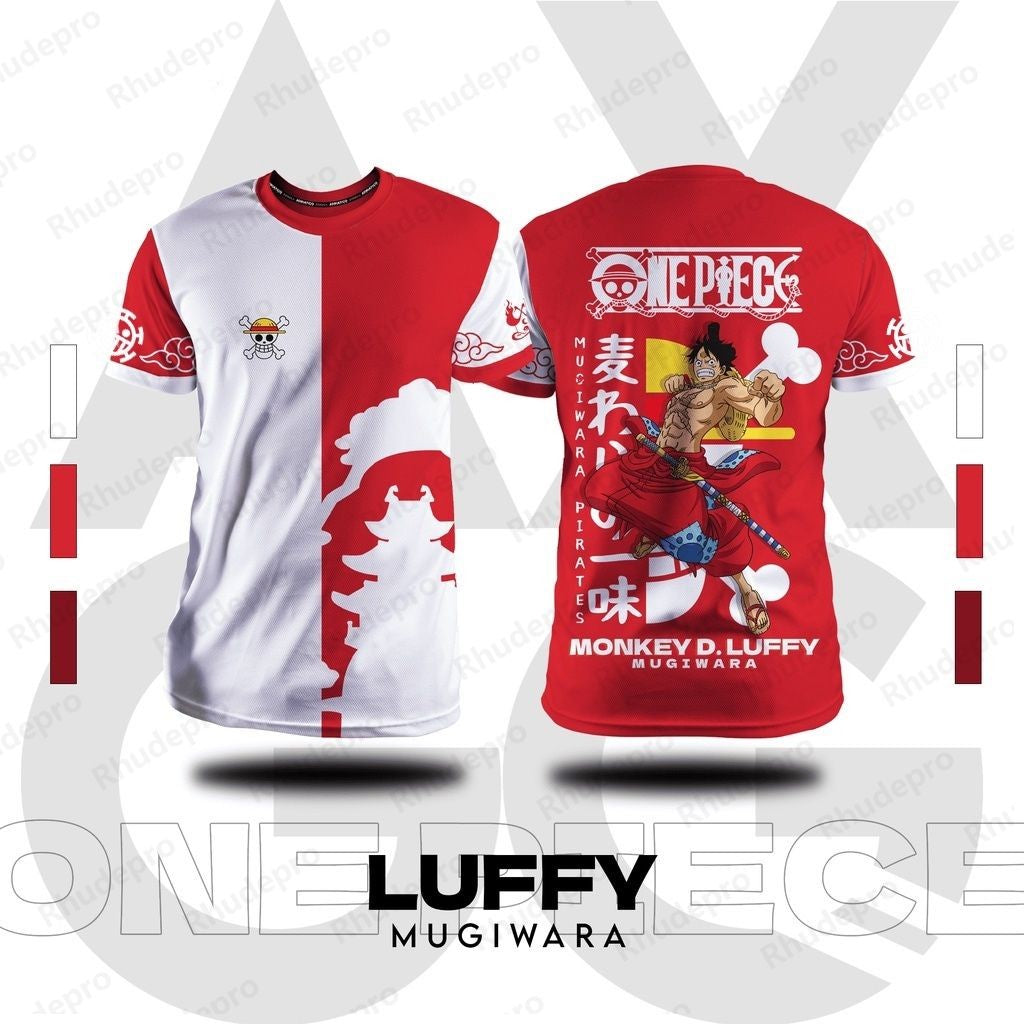 Camiseta One Piece Logo Colorido