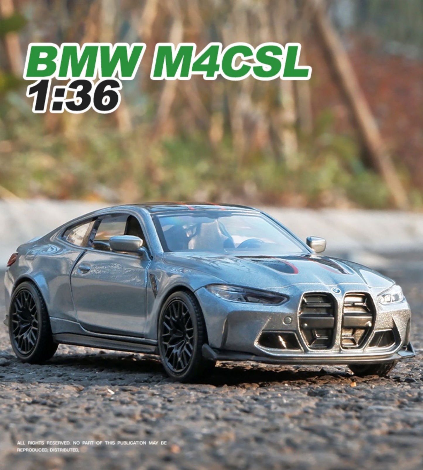 Carro em Miniatura 1:36 BMW M4 - M3
