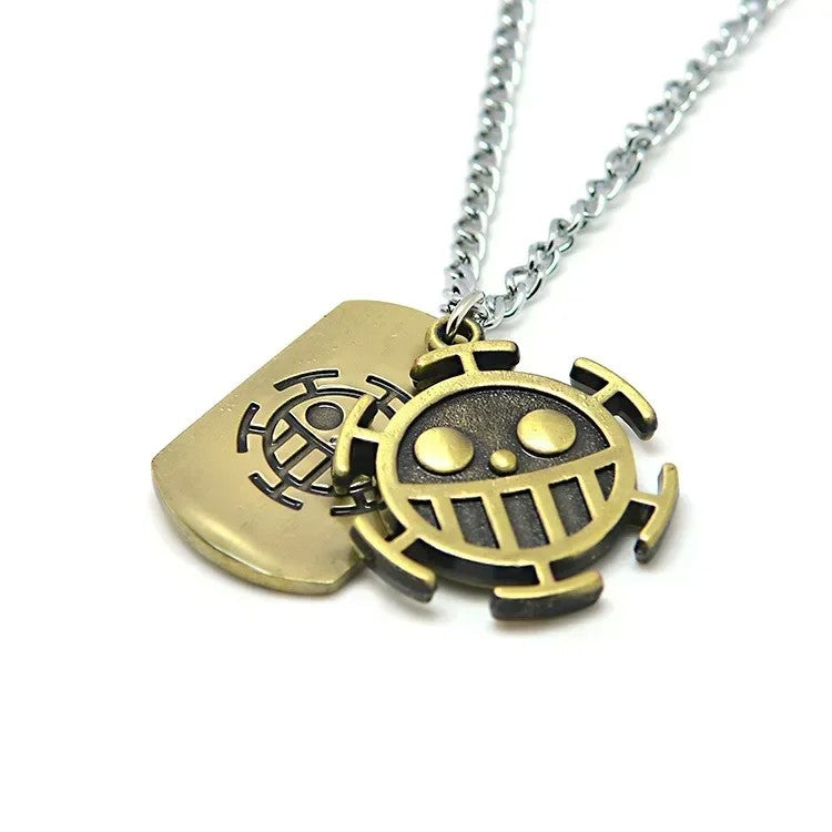 Colar Anime One Piece Luffy em metal