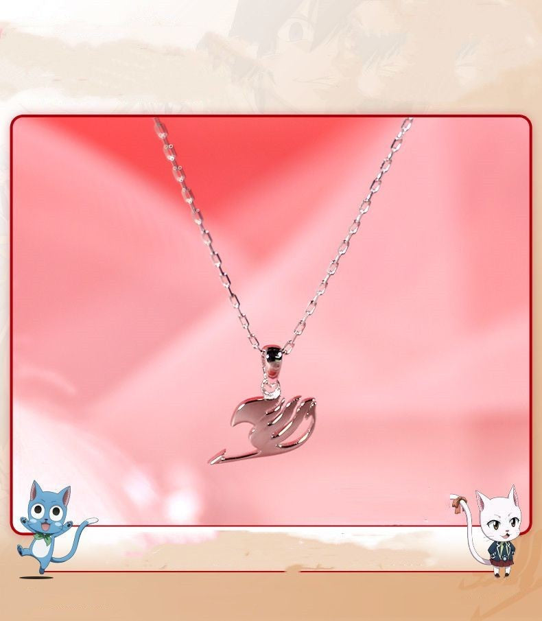 Colar Anime Fairy Tail em Metal