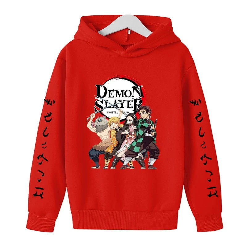 Moletom Anime Demon Slayer - Tamanho Infantil