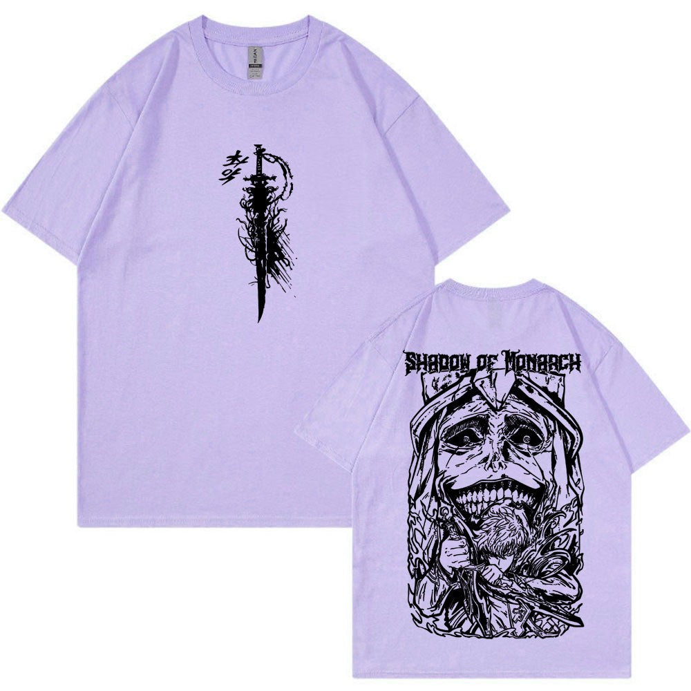 Camiseta Anime Solo Leveling variadas