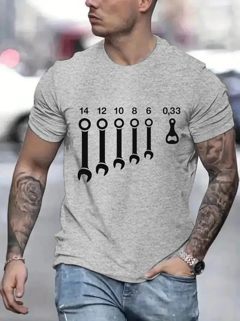 Camisetas Masculina chaves abridor de garrafa