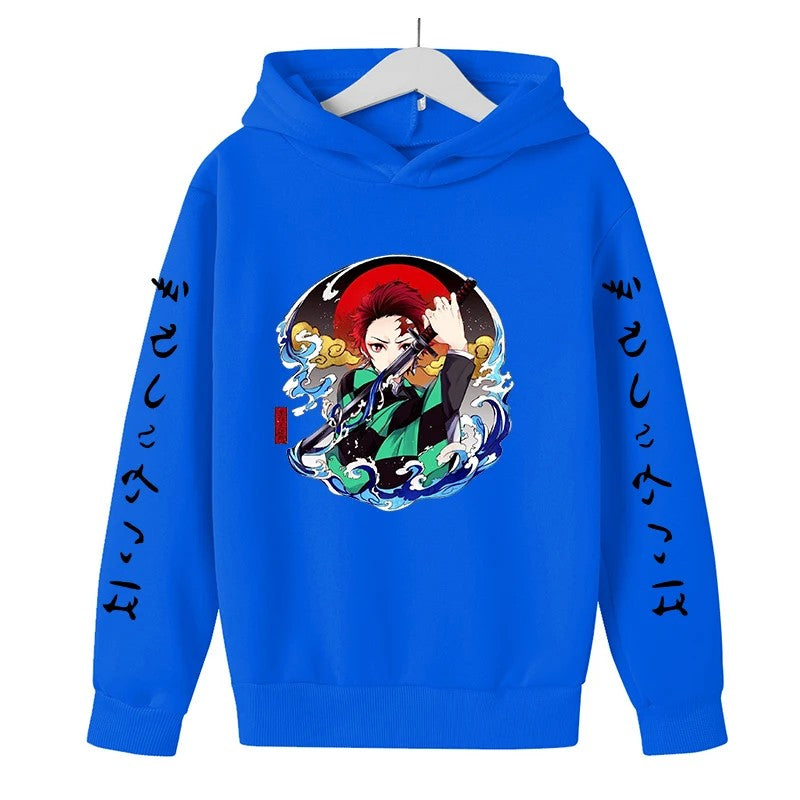 Moletom Anime Demon Slayer - Tamanho Infantil