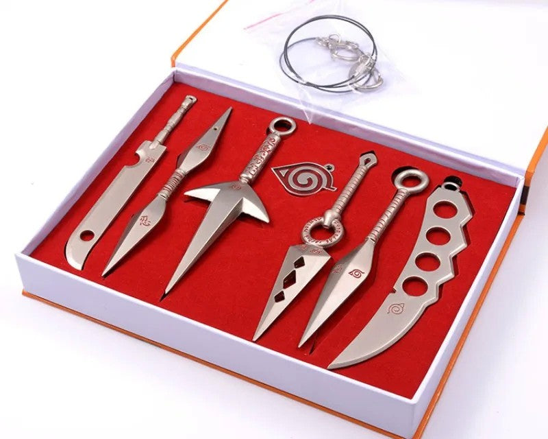 Anime Naruto - Periférico Cosplay Kunai Shuriken