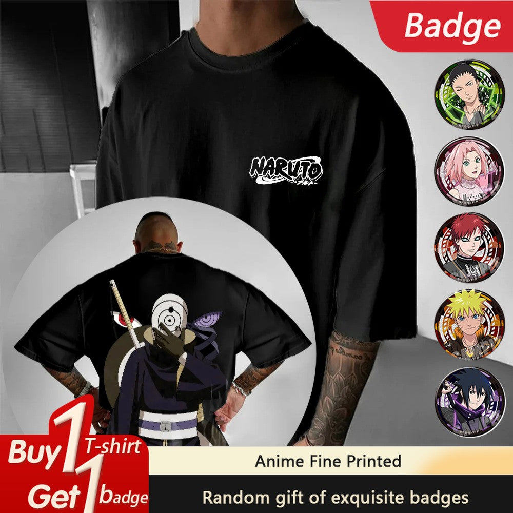 Camiseta Anime Naruto - Uchiha Obito