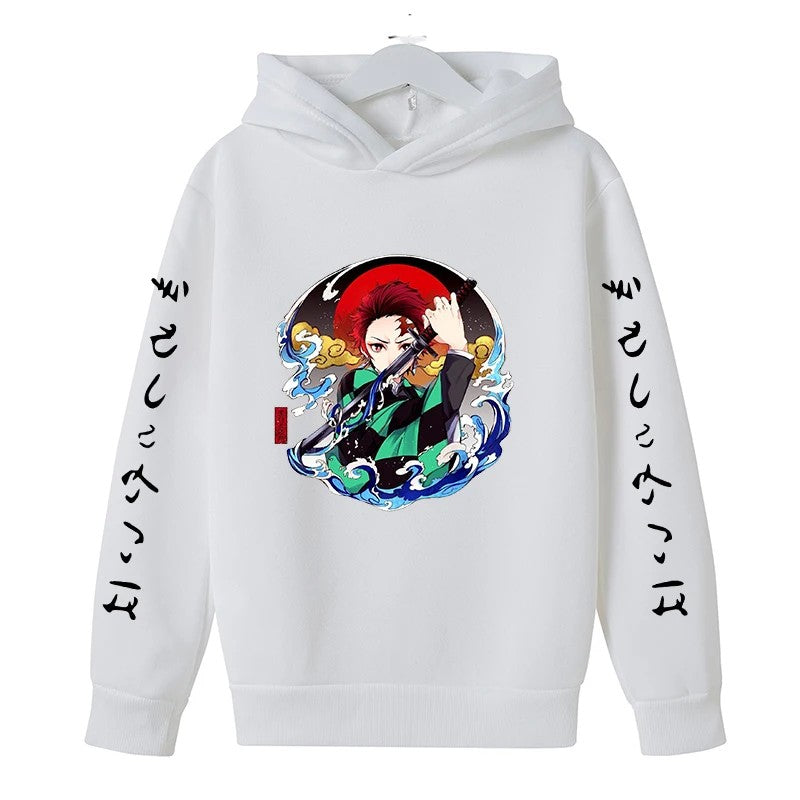 Moletom Anime Demon Slayer - Tamanho Infantil