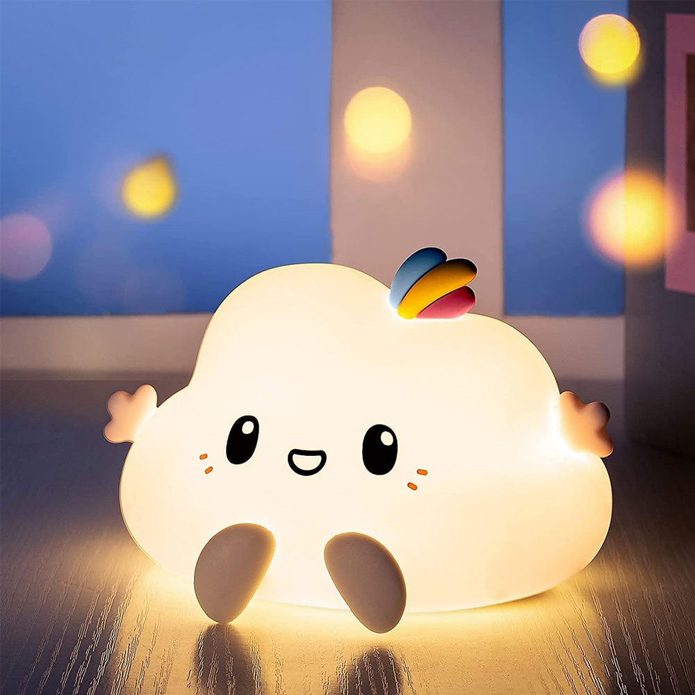 Luminária Touch Nuvem LED RGB KR105