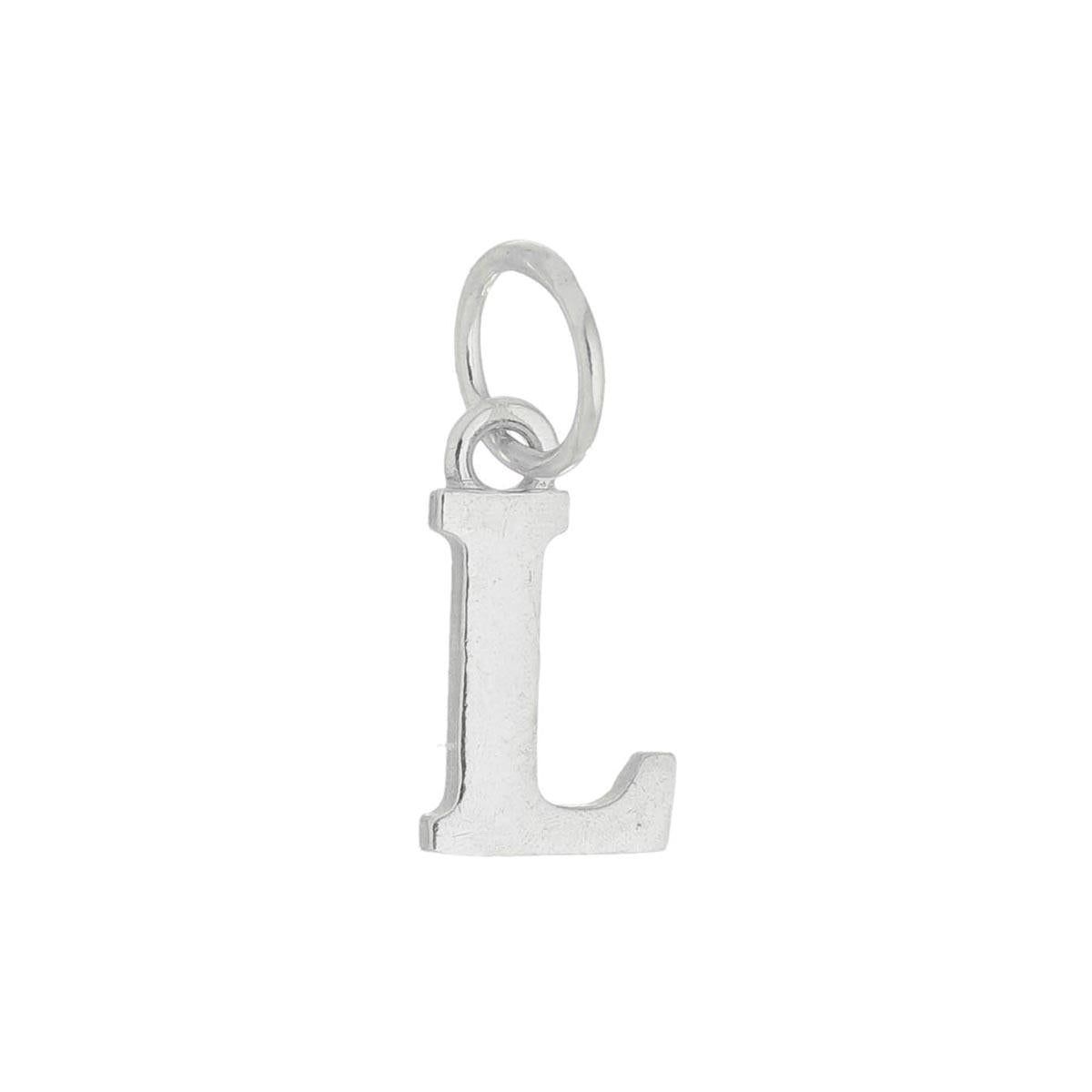 Colar com pingente de letras