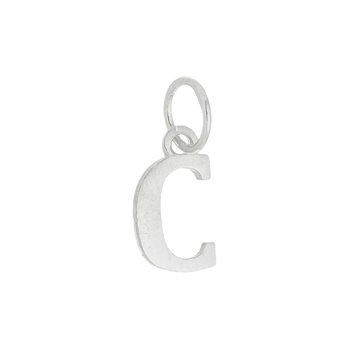 Colar com pingente de letras