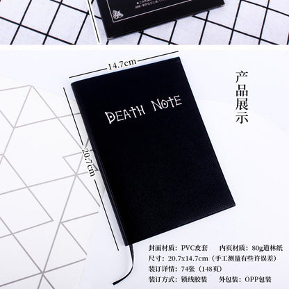 Death Note - Caderno em couro  estilo diário