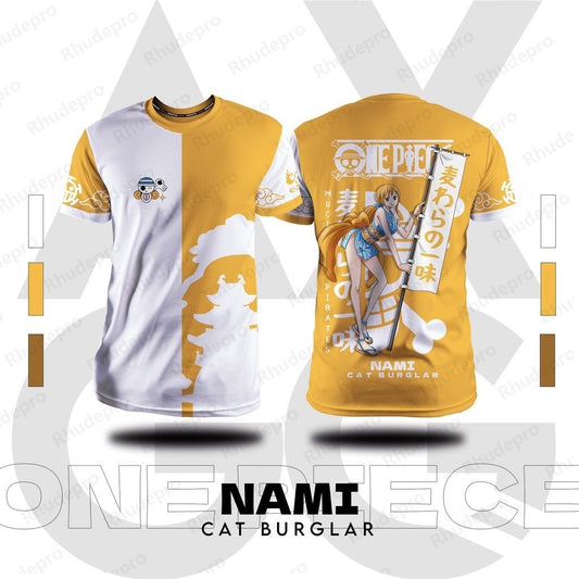 Camiseta One Piece Logo Colorido