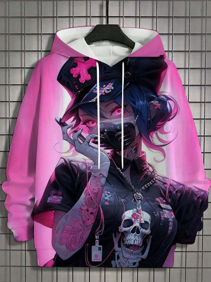 Moletom Anime Estilo 3d Varias Estampas