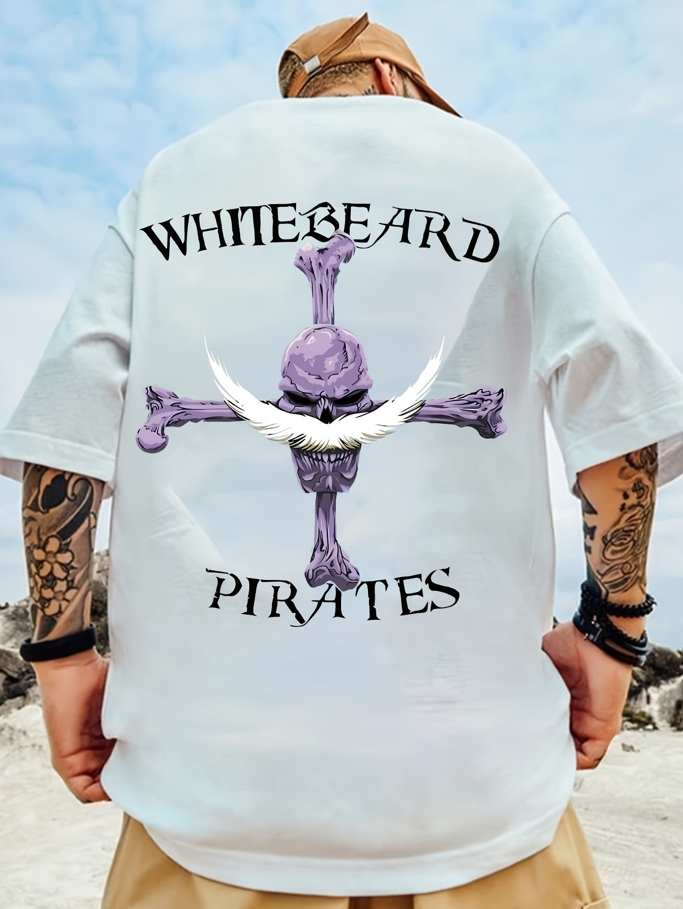 Camiseta One Piece - Simbolo Barba Branca