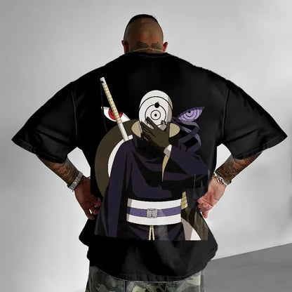 Camiseta Anime Naruto -  Uchiha Obito