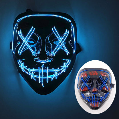 Máscara luminosa  brilhante Varios Modelos