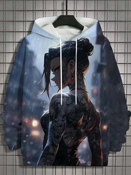 Moletom Anime Estilo 3d Varias Estampas