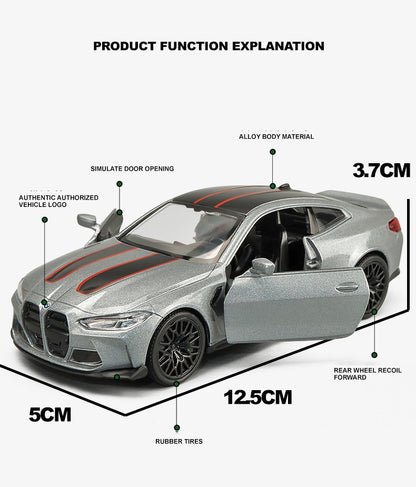 Carro em Miniatura 1:36 BMW M4 - M3