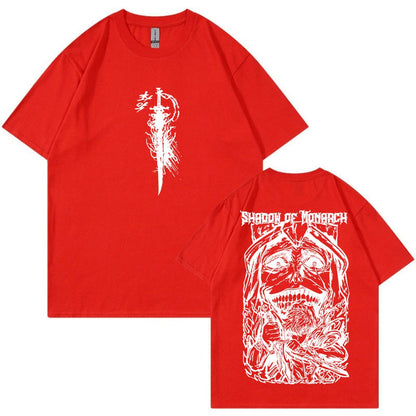 Camiseta Anime Solo Leveling variadas