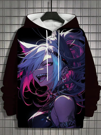 Moletom Anime Estilo 3d Varias Estampas