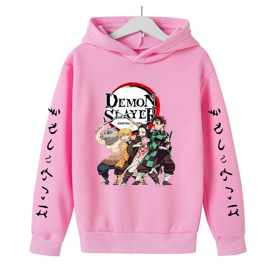 Moletom Anime Demon Slayer - Tamanho Infantil