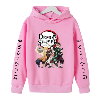 Moletom Anime Demon Slayer - Tamanho Infantil