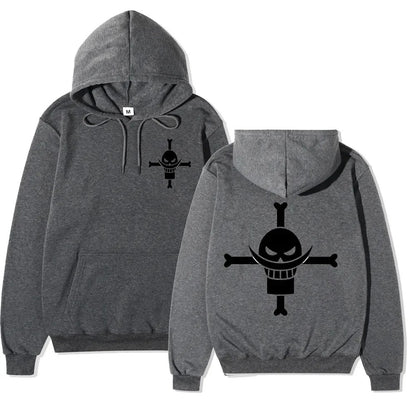 Moletom  One Piece - Simbolo Barca Branca