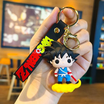 Chaveiro com personagens de Dragon Ball Z