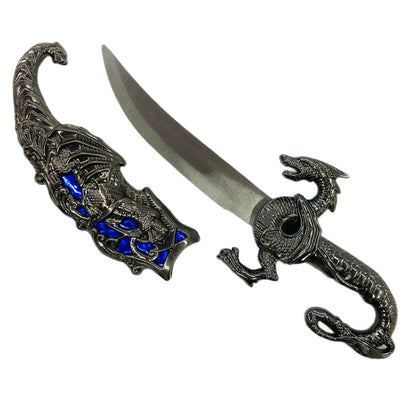 Espada Decorativa Dragão Luatek Lâmina Aço Com Bainha SLK-H02