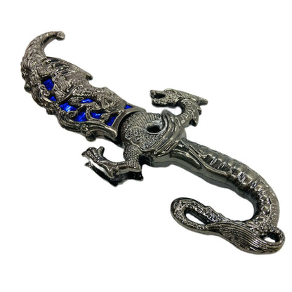 Espada Decorativa Dragão Luatek Lâmina Aço Com Bainha SLK-H02