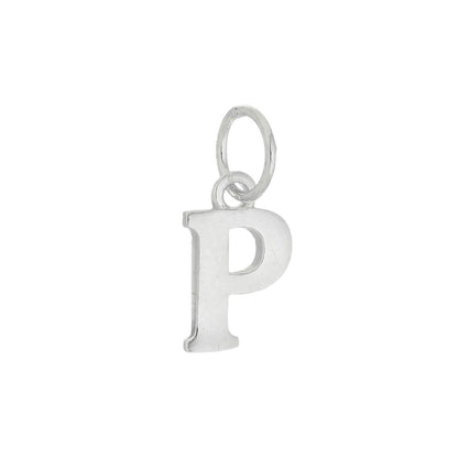 Colar com pingente de letras