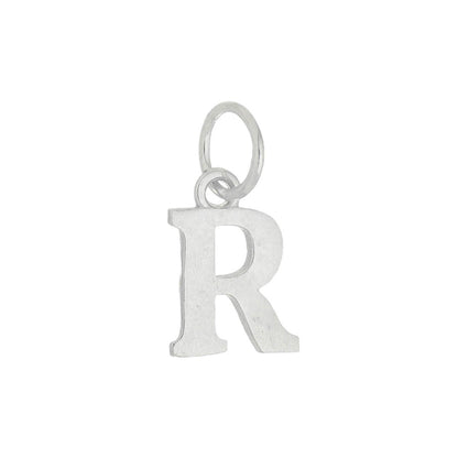 Colar com pingente de letras